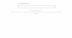 Desktop Screenshot of cs.exposedontape.com